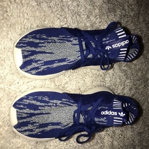 Women’s Adidas Tubular Blue Sneakers